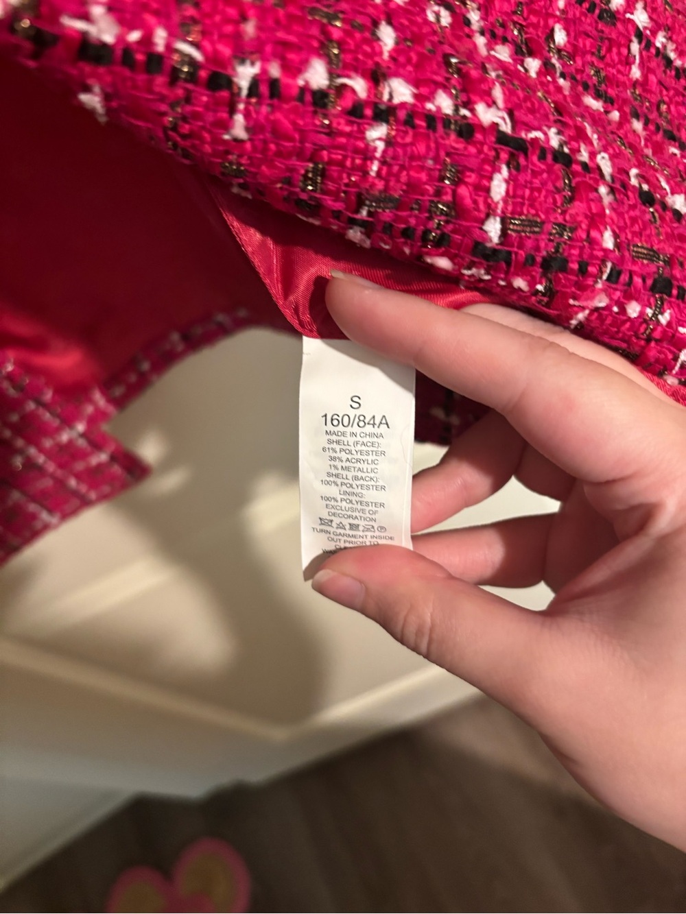 Kate Spade New York Festive Tweed Coat - Picture 6 of 6